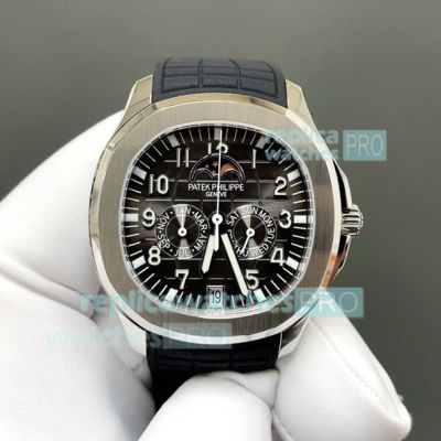 Super Clone 3K Patek Philippe 5261R Aquanaut Luce Annual Calendar Grey Dial Watch 